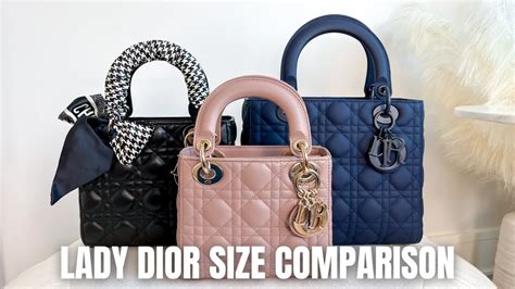 vintage mini lady dior|Lady Dior mini vs small.